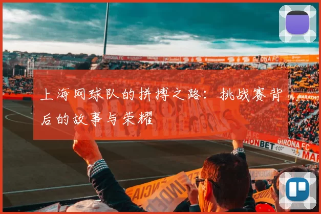 上海网球队的拼搏之路：挑战赛背后的故事与荣耀