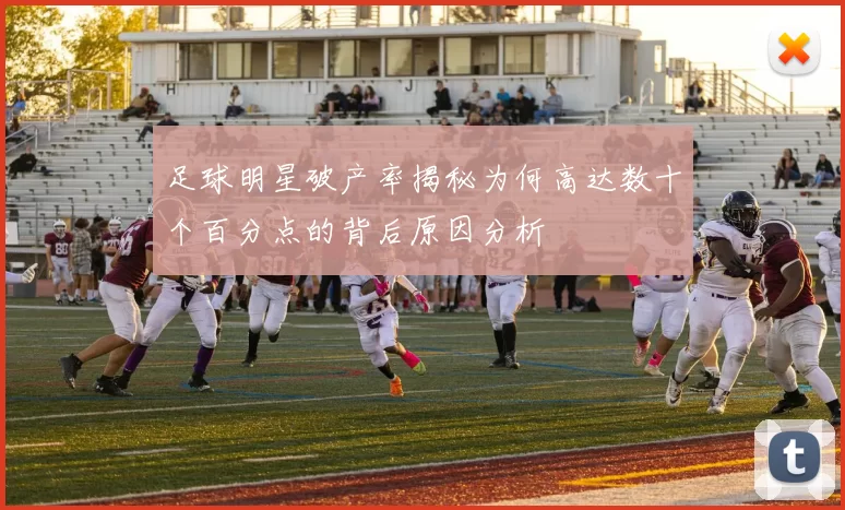 足球明星破产率揭秘为何高达数十个百分点的背后原因分析