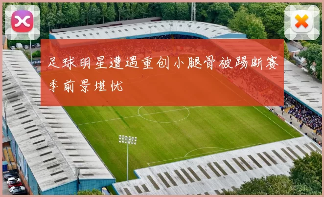 足球明星遭遇重创小腿骨被踢断赛季前景堪忧